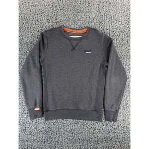 Superdry‎ Sweatshirt Mens Size M Pullover Crew Neck The Orange Label Co. Gray